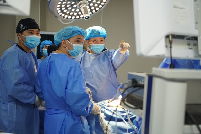 Experimental surgery team